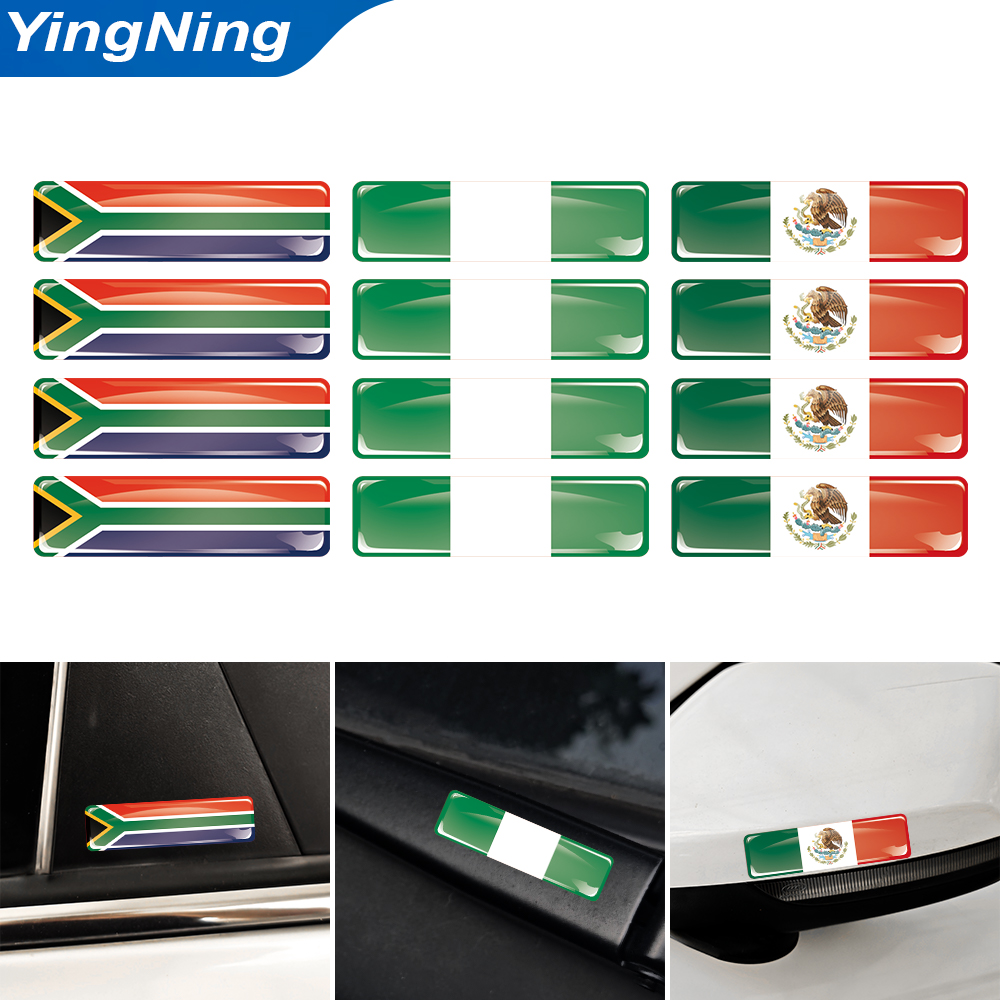 Laptop Accessories South Africa - Zuid-Afrika Nigeria Mexico Vlag Decals 3D
