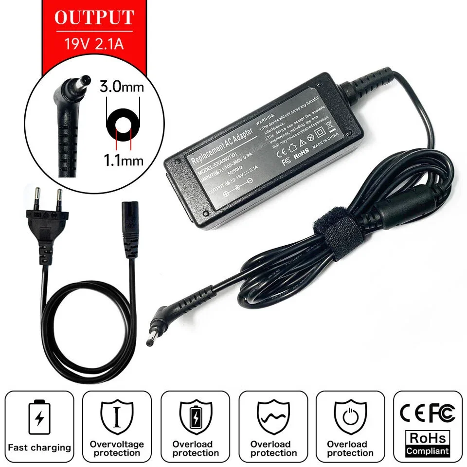 Laptop Accessories Shop - 19 V 2.1A 40 W Laptop