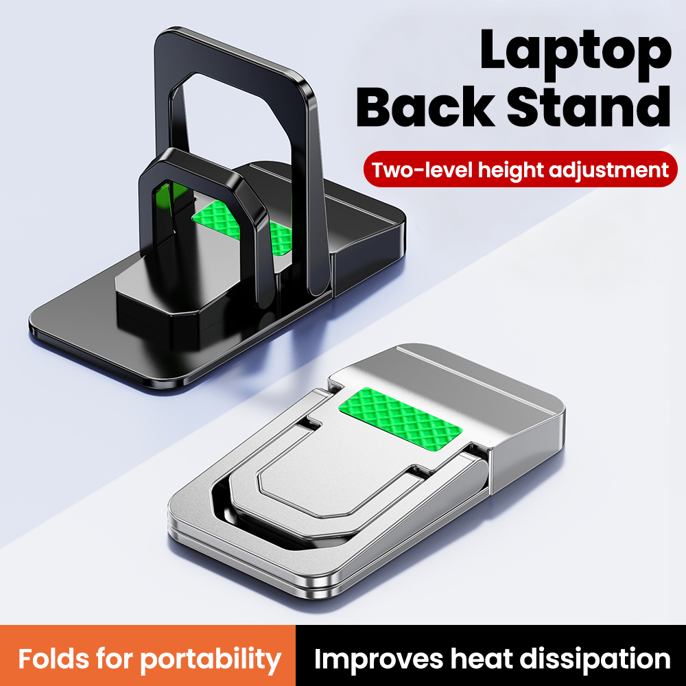 Laptop Accessories Organizer - 2 stuks opvouwbare onzichtbare computerstandaard notebook