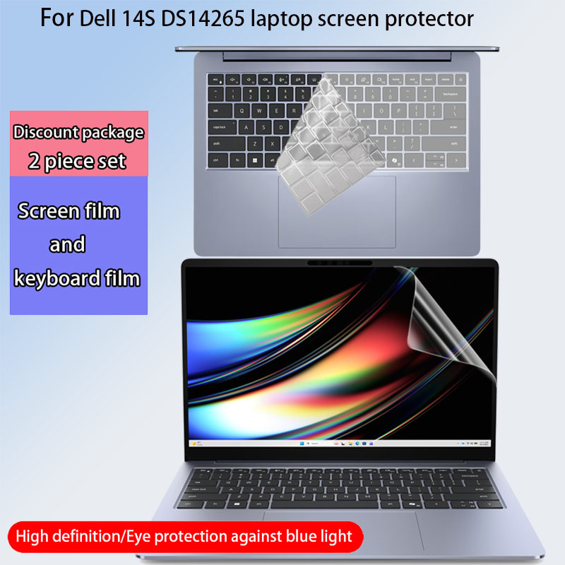 Laptop Accessories Protector - Voor Dell 14S DS14265 screenprotector 14-inch
