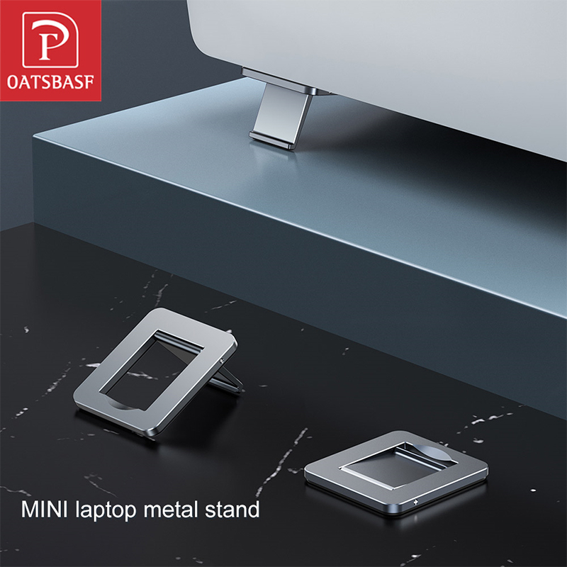 Xiaomi Laptop Accessories - Oatsbasf 2-delige mini metalen laptopstandaard Notebookondersteuning