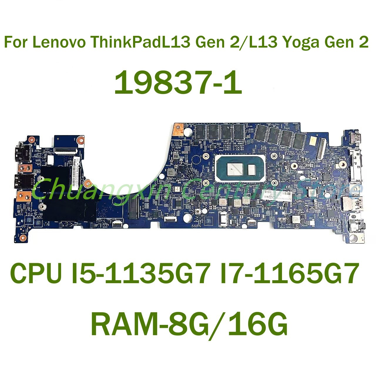 Intel Cpu Core I7 - Voor Lenovo ThinkPad L13 Gen 2/L13