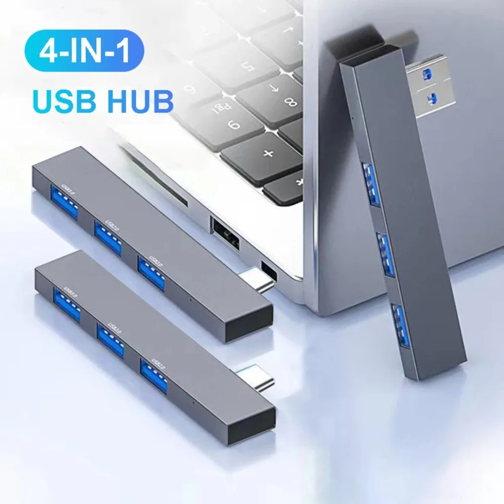 Xiaomi Laptop Accessories - Multi USB Splitter OTG Adapter USB