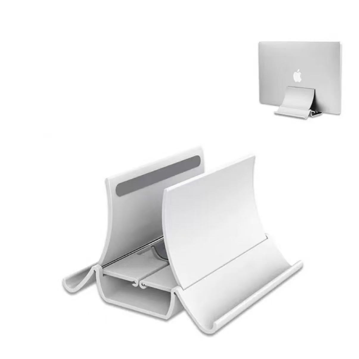 Laptop Accessories Organizer - Verticale laptopstandaard Warmteafvoer Antislip laptopstandaard Zwaartekrachtinductiehouder