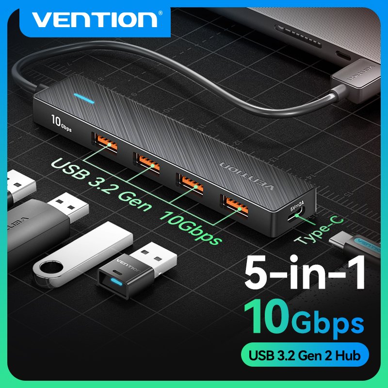 Xiaomi Laptop Accessories - Ventie Usb Hub 3.2 10 Gbps