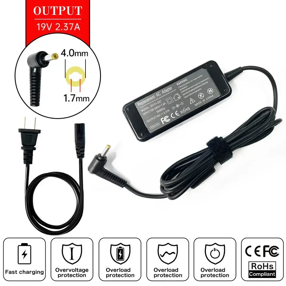 Laptop Accessories Shop - 19 V 2.37A 45 W 4.0mm