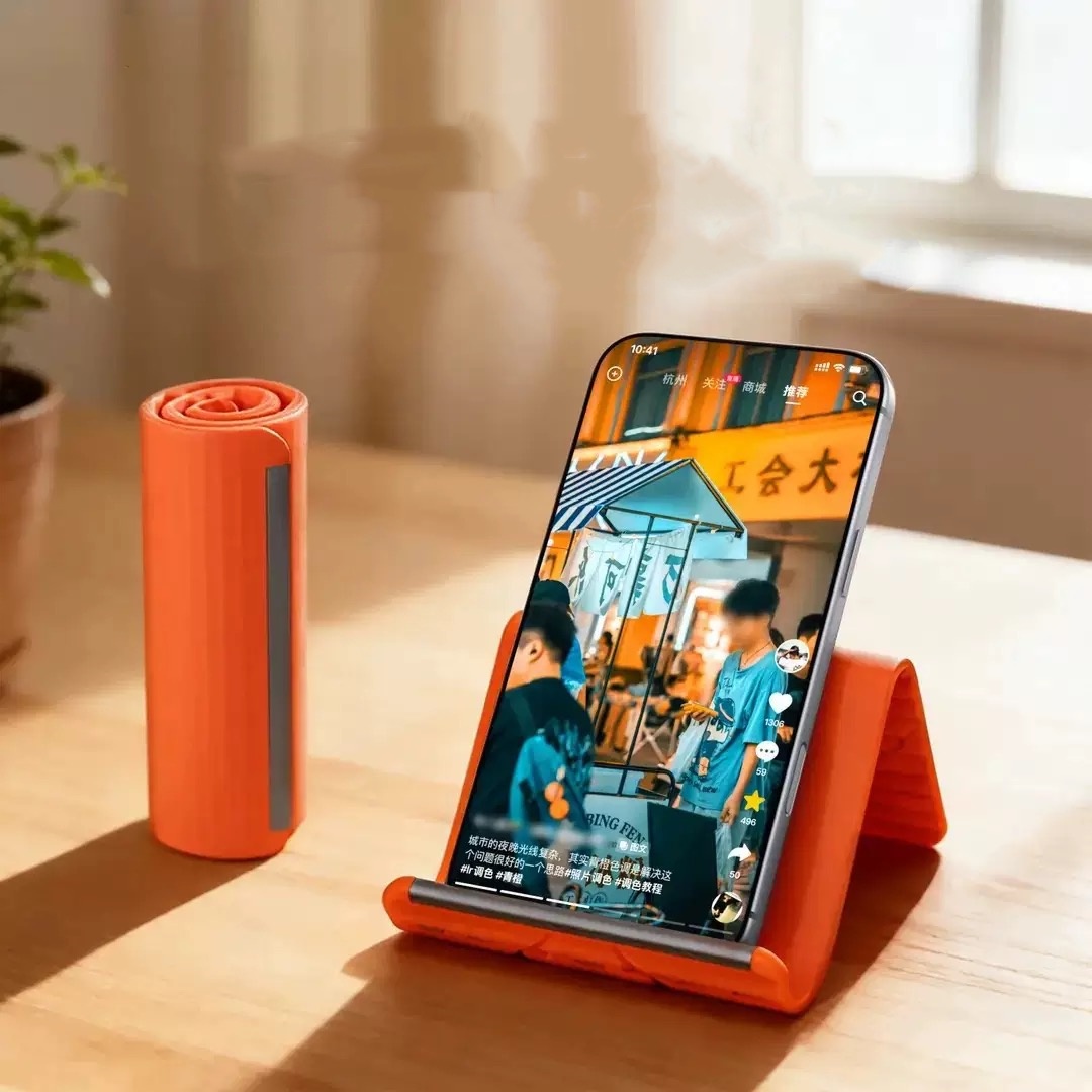 Laptop Accessories Organizer - Luie draagbare telefoonstandaard Siliconen desktop-tabletlaptophouder Creatieve