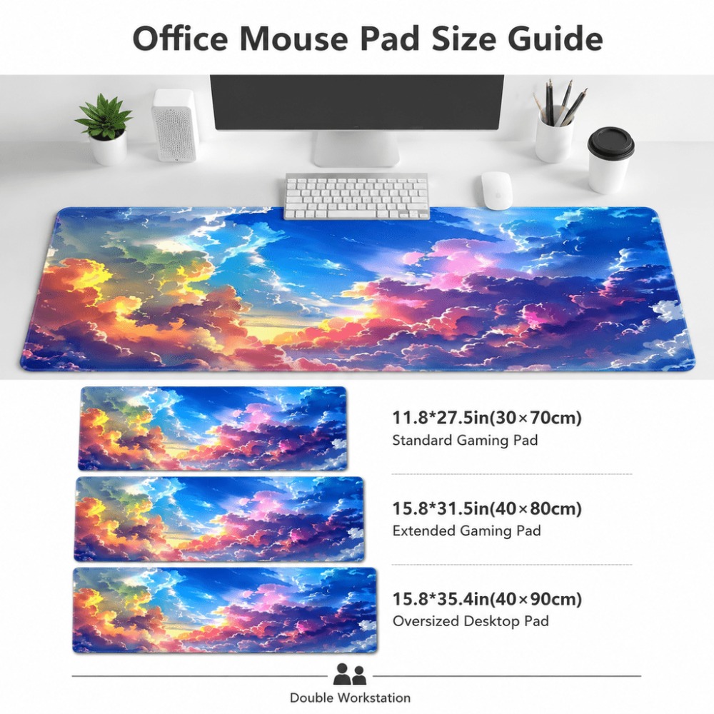 Kleurrijke print met zonsonder - Laptop Accessories Officeworks recensie en prijs