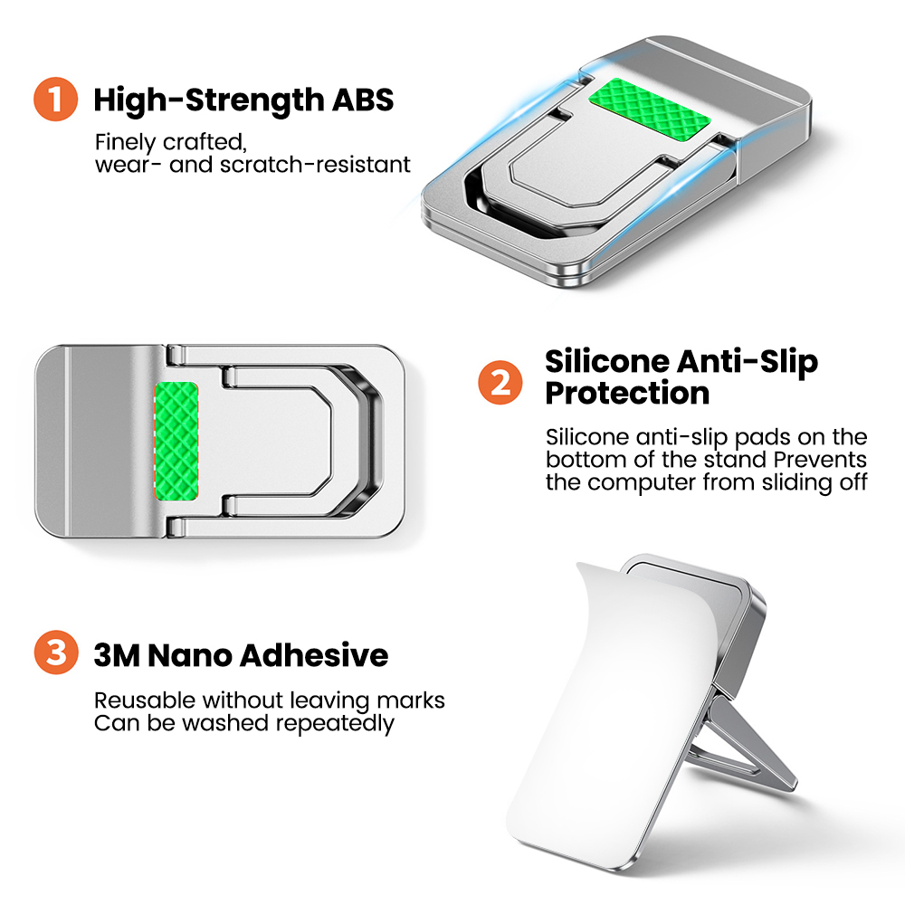 2 stuks opvouwbare onzichtbare - Laptop Accessories Organizer recensie en prijs