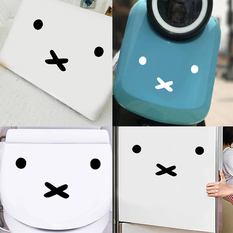 Kawaii Miffy Cartoon Emoji Aut - Laptop Accessories Cover recensie en prijs