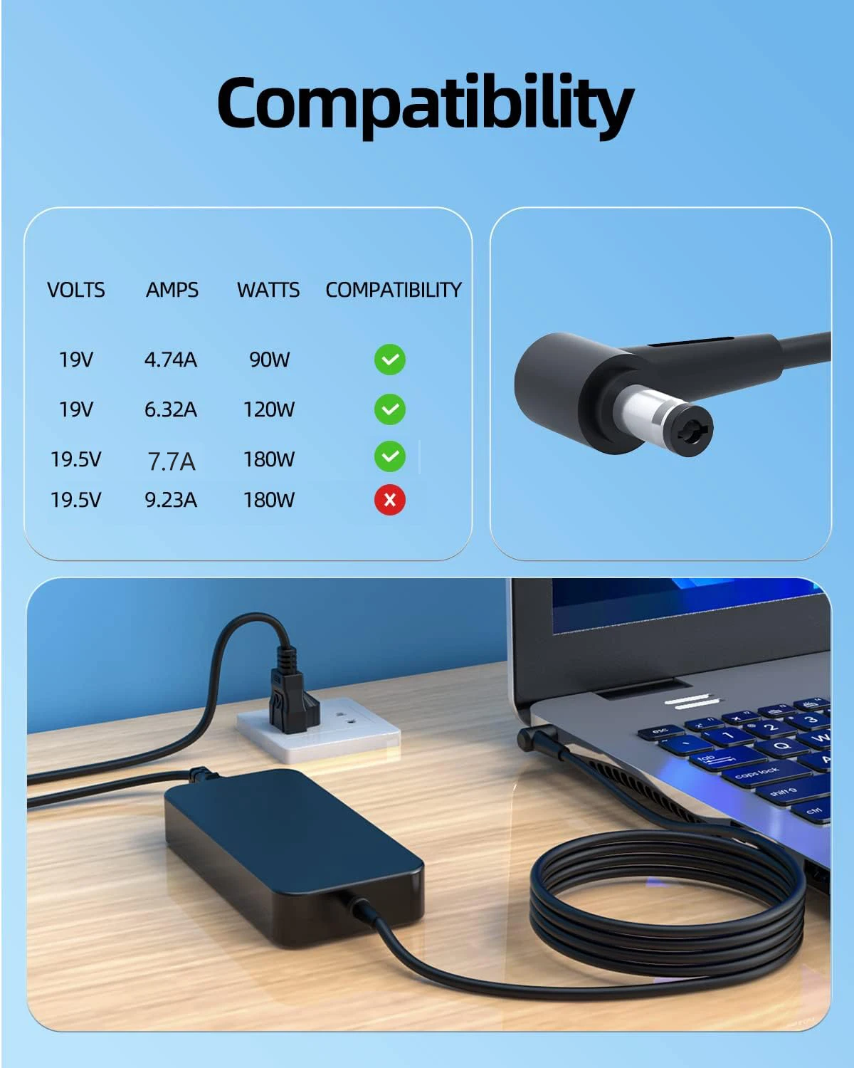 19.5V 7.7a 150W Laptop Ac Adap - Laptop Accessories Shop recensie en prijs