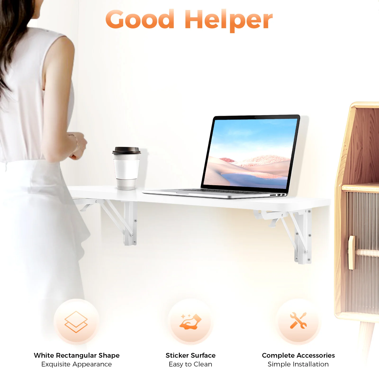 Ruimtebesparend opvouwbaar wan - Laptop Accessories Officeworks recensie en prijs