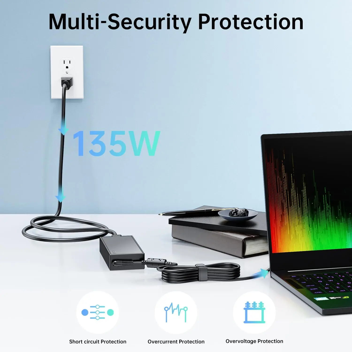 20V 6.75a 135W Laptop Ac Adapt - Laptop Accessories Shop recensie en prijs