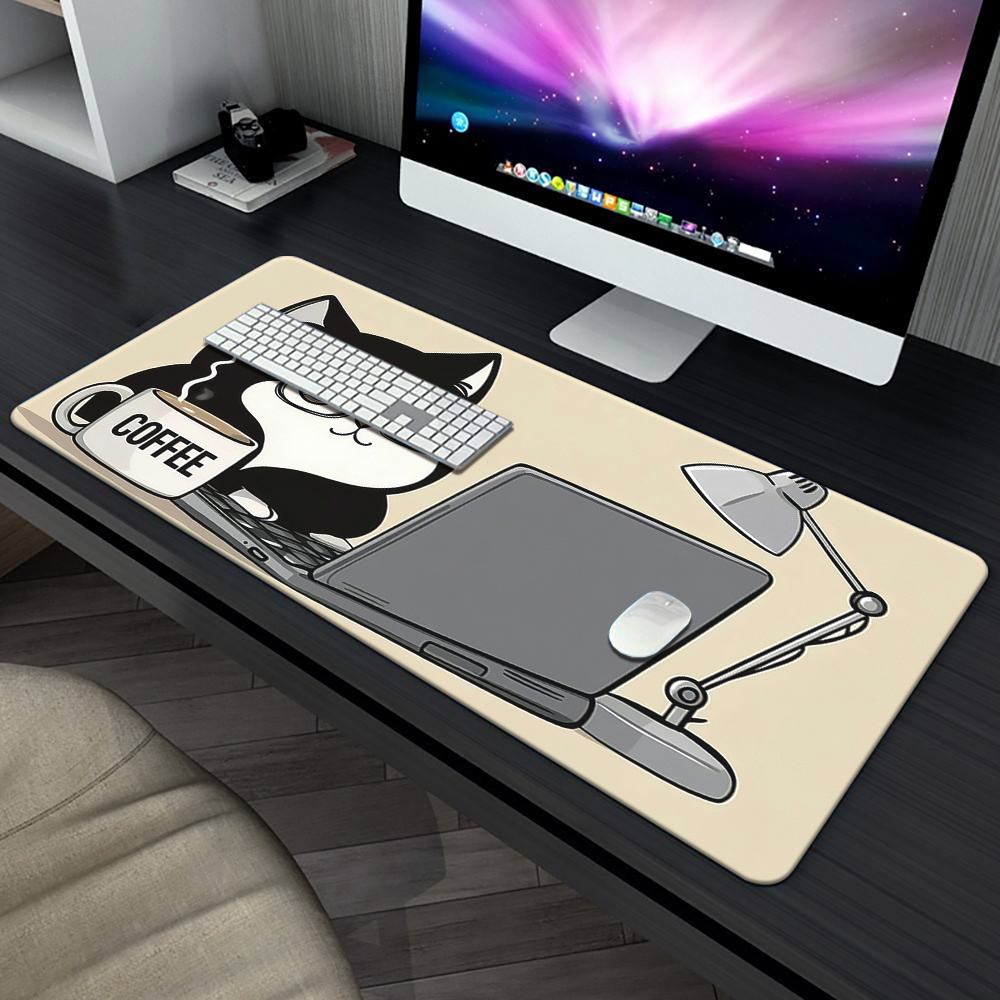 Leuke koffiekat die aan het we - Laptop Accessories Officeworks recensie en prijs