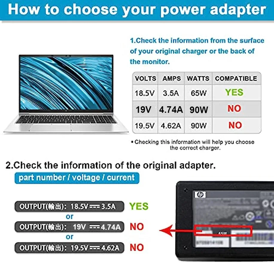 18,5V 3,5A laptop ac-adapter o - Laptop Accessories Shop recensie en prijs